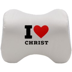 I Love Christ Head Support Cushion by ilovewhateva