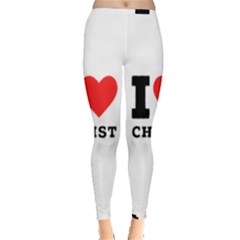 I Love Christ Inside Out Leggings by ilovewhateva