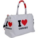 I love christ Duffel Travel Bag View2