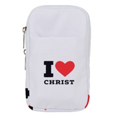 I Love Christ Waist Pouch (small) by ilovewhateva