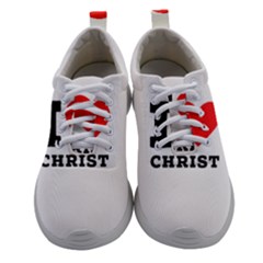 I Love Christ Women Athletic Shoes by ilovewhateva