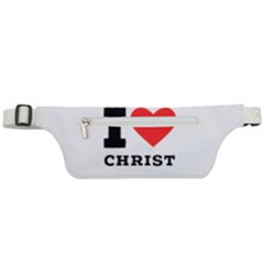 I Love Christ Active Waist Bag by ilovewhateva