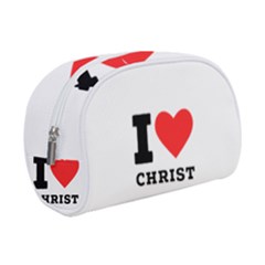 I Love Christ Make Up Case (small) by ilovewhateva