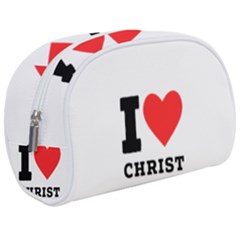 I Love Christ Make Up Case (medium) by ilovewhateva