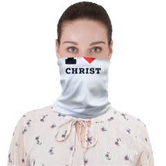 I Love Christ Face Covering Bandana (adult) by ilovewhateva