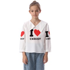 I Love Christ Kids  Sailor Shirt by ilovewhateva