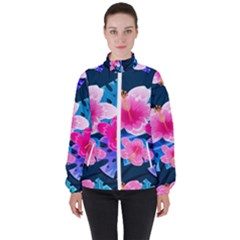 5424430 Women s High Neck Windbreaker