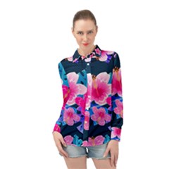 5424430 Long Sleeve Chiffon Shirt