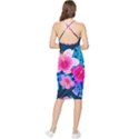 5424430 Bodycon Cross Back Summer Dress View2