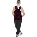 Folding Fan Seamless Pattern Men s Sleeveless Hoodie View2