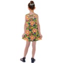 Fruits Star Blueberry Cherry Leaf Kids  Cross Back Dress View2