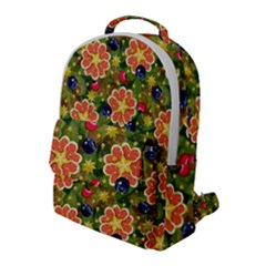 Fruits Star Blueberry Cherry Leaf Flap Pocket Backpack (large) by Pakemis