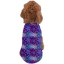 Snow White Blue Purple Tulip Dog T-Shirt View2