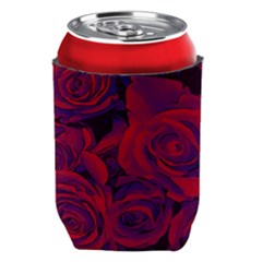 Roses Red Purple Flowers Pretty Can Holder by Ravend