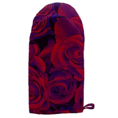 Roses Red Purple Flowers Pretty Microwave Oven Glove by Ravend