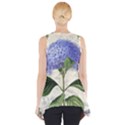 Blue Hydrangea Flower Painting Vintage Shabby Chic Dragonflies Side Drop Tank Tunic View2