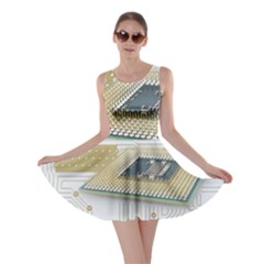 Technics Design Element Set Pattern Graphic Symbol Skater Dress by danenraven