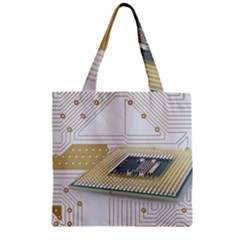 Technics Design Element Set Pattern Graphic Symbol Zipper Grocery Tote Bag by danenraven