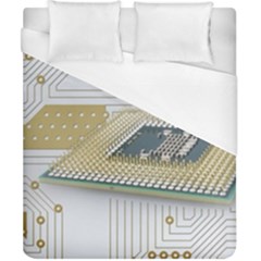 Technics Design Element Set Pattern Graphic Symbol Duvet Cover (california King Size) by danenraven