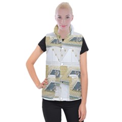 Technics Design Element Set Pattern Graphic Symbol Women s Button Up Vest