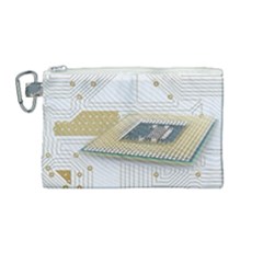 Technics Design Element Set Pattern Graphic Symbol Canvas Cosmetic Bag (medium) by danenraven