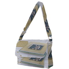 Technics Design Element Set Pattern Graphic Symbol Full Print Messenger Bag (s) by danenraven