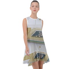 Technics Design Element Set Pattern Graphic Symbol Frill Swing Dress by danenraven