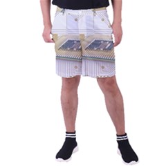 Technics Design Element Set Pattern Graphic Symbol Men s Pocket Shorts by danenraven