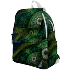 Abstract Pattern Design Art Fabric Decoration Top Flap Backpack by danenraven