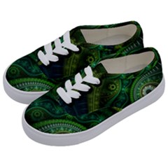 Abstract Pattern Design Art Fabric Decoration Kids  Classic Low Top Sneakers by danenraven