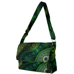 Abstract Pattern Design Art Fabric Decoration Full Print Messenger Bag (s) by danenraven