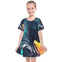 Who Sample Robot Prettyblood Kids  Smock Dress View1