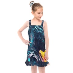 Who Sample Robot Prettyblood Kids  Overall Dress by Ravend