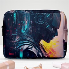 Who Sample Robot Prettyblood Make Up Pouch (large) by Ravend