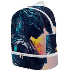 Who Sample Robot Prettyblood Zip Bottom Backpack by Ravend