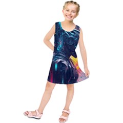 Who Sample Robot Prettyblood Kids  Tunic Dress by Ravend