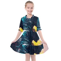 Who Sample Robot Prettyblood Kids  All Frills Chiffon Dress by Ravend