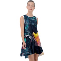 Who Sample Robot Prettyblood Frill Swing Dress