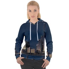 Skyline Brisbane Sunset Downtown Women s Overhead Hoodie by Ravend