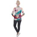 Asia Japan Pagoda Colorful Vintage Casual Zip Up Jacket View2