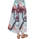 Color Snow Mountain Pretty Satin Palazzo Pants View2