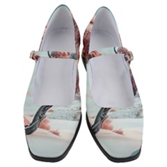 Color Snow Mountain Pretty Women s Mary Jane Shoes by Ravend