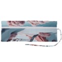 Color Snow Mountain Pretty Roll Up Canvas Pencil Holder (M) View2