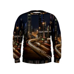 Skyscrapers Buildings Skyline Kids  Sweatshirt