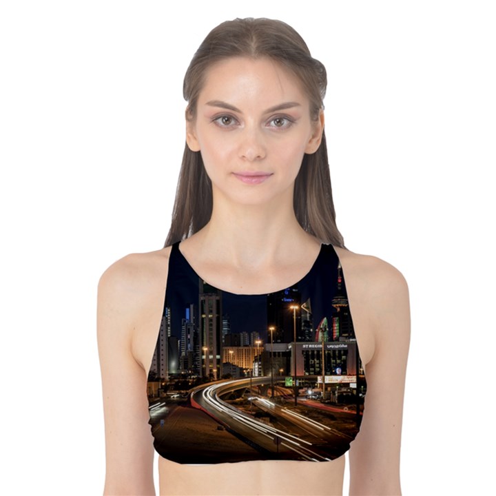 Skyscrapers Buildings Skyline Tank Bikini Top