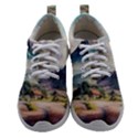 Countryside Trees Grass Mountain Women Athletic Shoes View1