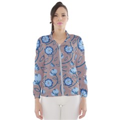 Flower Women s Windbreaker