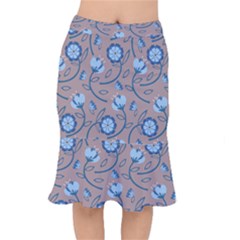 Flower Short Mermaid Skirt by zappwaits