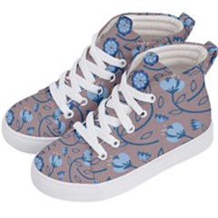 Flower Kids  Hi-top Skate Sneakers by zappwaits