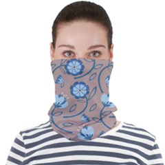 Flower Face Seamless Bandana (adult) by zappwaits